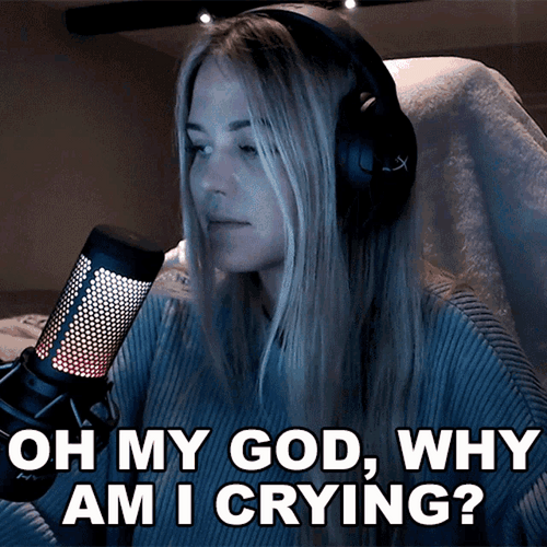 Oh My Why Am I Crying GIF