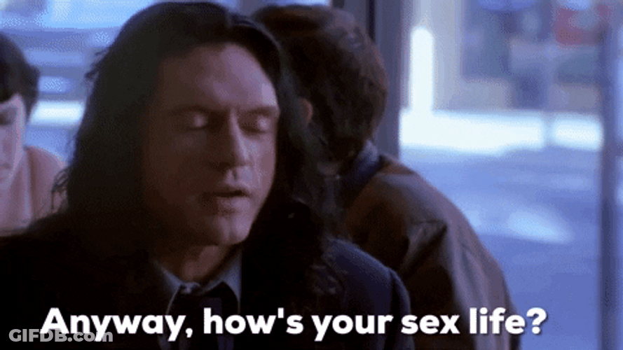 Oh No Anyway Tommy Wiseau Asking GIF