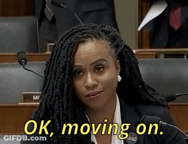 Oh No Anyway US Representative Ayanna Pressley GIF