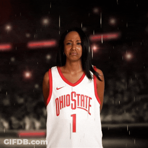 OH NO Buckeyes It's Raining GIF