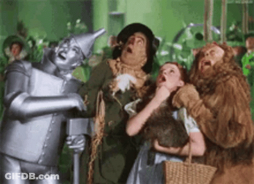 Oh No Here It Comes Poster GIF