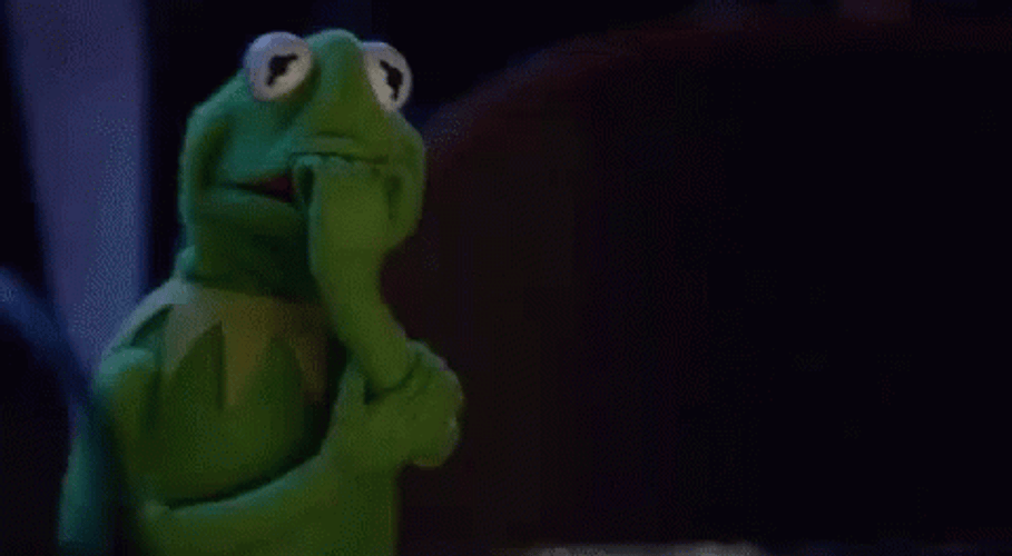 Oh No Kermit Falling Off Building GIF