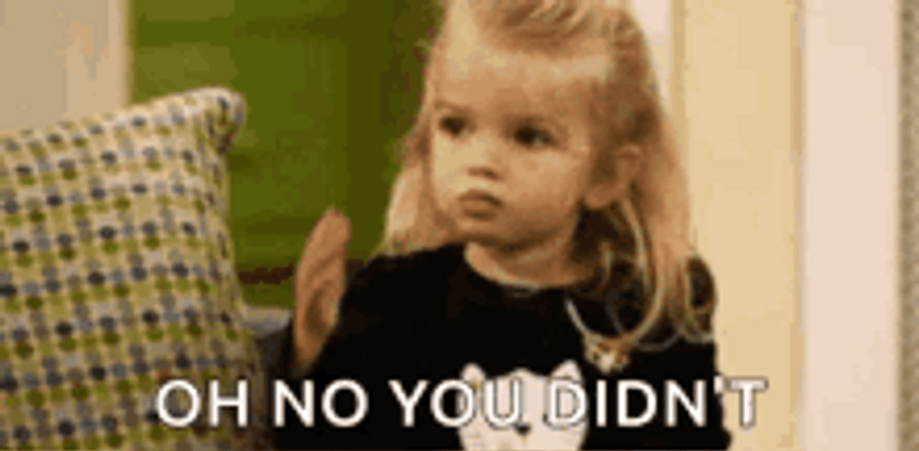 Oh No You Didn't Child Doing Face Palm GIF