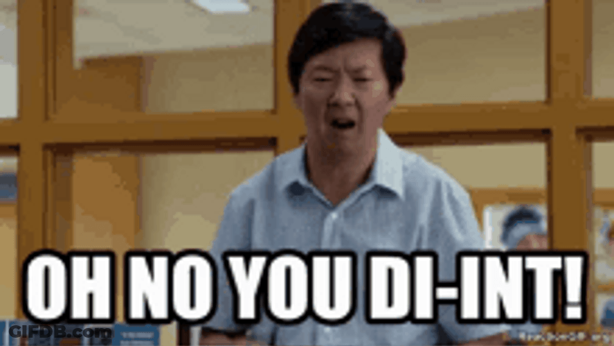Oh No You Didn't Sassy Ken Jeong GIF