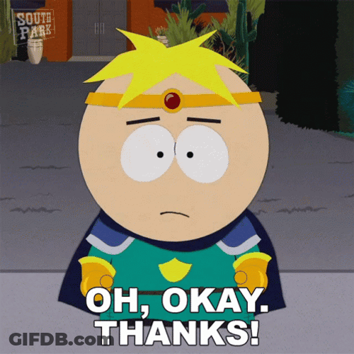 Oh Okay Butters Stotch GIF