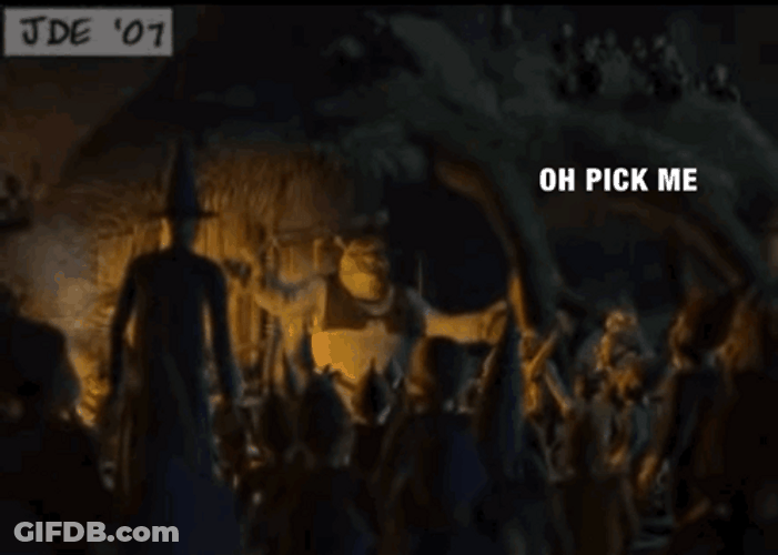 Oh Pick Me Shrek GIF