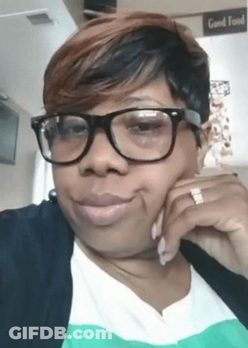 Oh Please Unimpressed Black Woman GIF