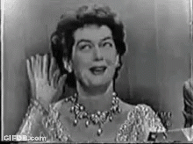 Oh Please Vintage Clip GIF
