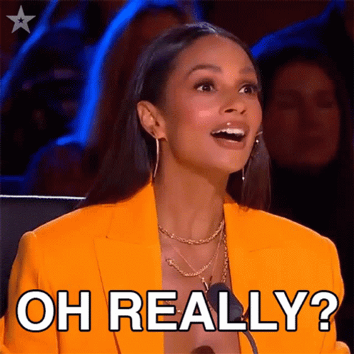 Oh Really Alesha Dixon BGT GIF
