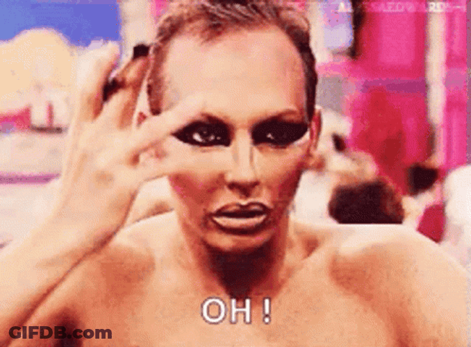 Oh Really Drag Queen GIF