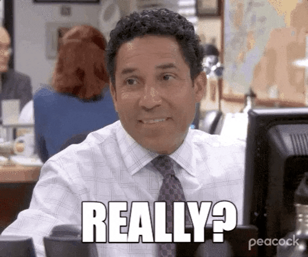 Oh Really New Guy The Office GIF
