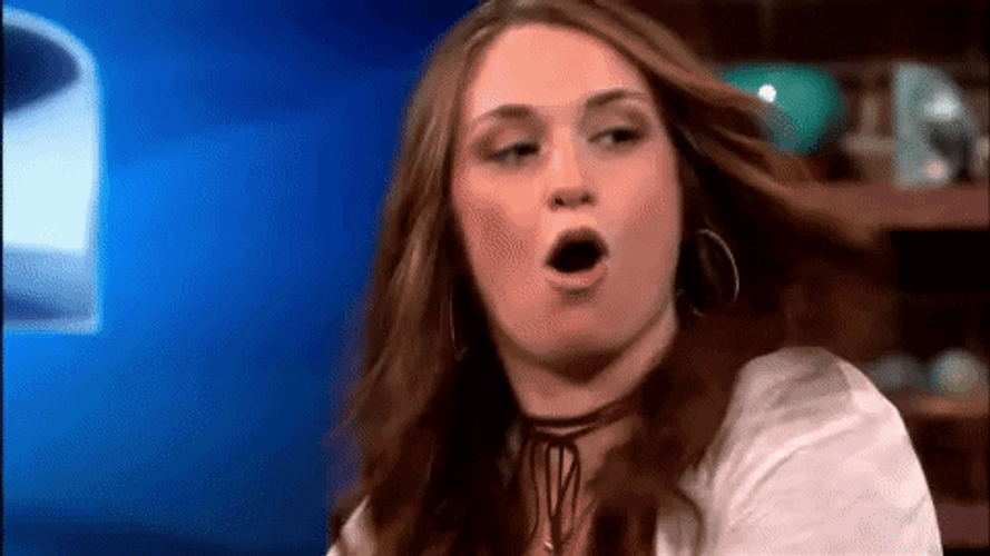 Oh Really Shocked Girl Maury GIF
