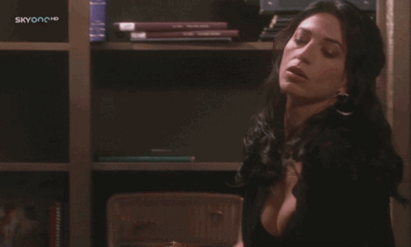 Oh Really Stare Claudia Black GIF