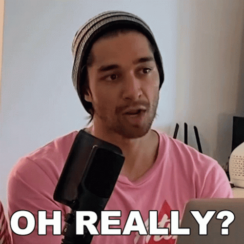 Oh Really Wil Dasovich Reaction GIF