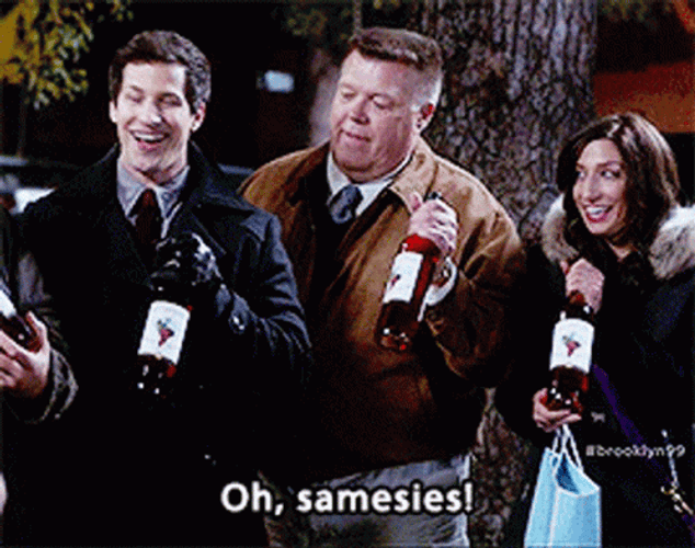 Oh Samesies Brooklyn Nine GIF