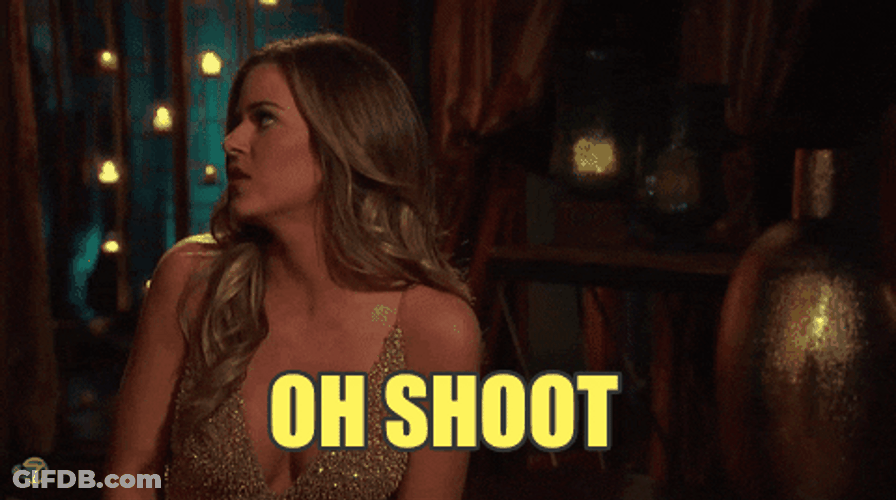 Oh Shoot It Beautiful Girl GIF