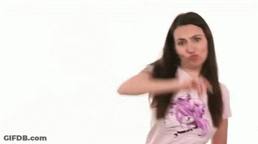 Oh Snap Girl Sassy Expression GIF