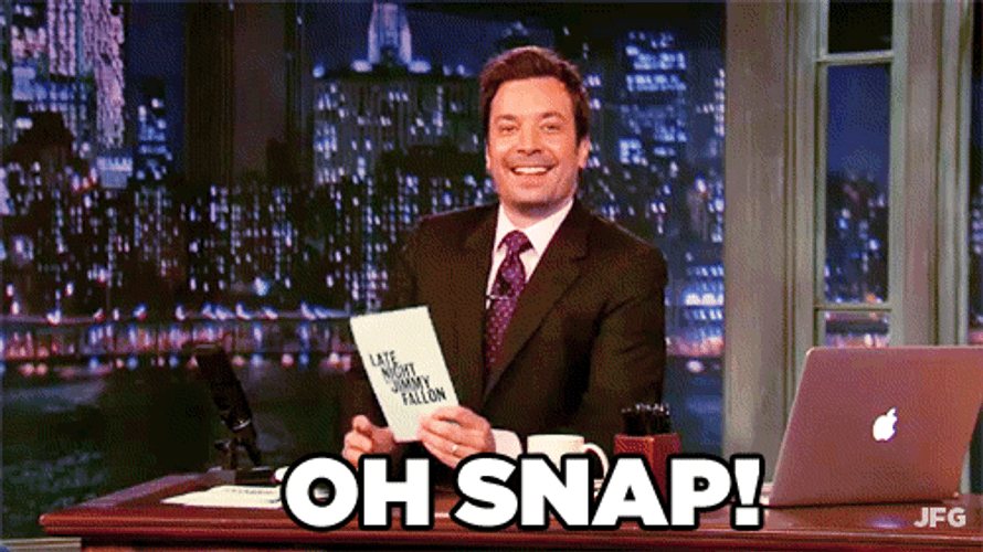 Oh Snap Jimmy Fallon Excited GIF
