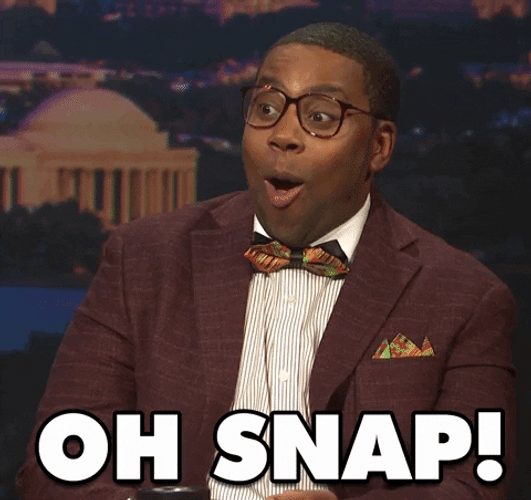 Oh Snap Kenan Thompson Shock GIF