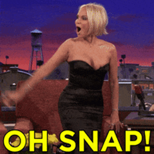 Oh Snap Kristin Chenoweth Excited GIF