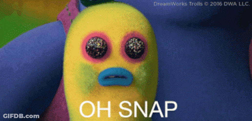 Oh Snap Mister Dinkles Puppet GIF