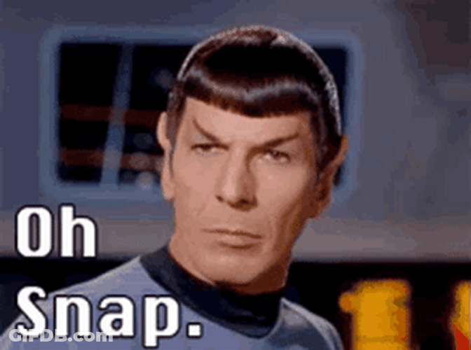 Oh Snap Spock Serious Reaction GIF