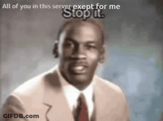 Oh Stop It Get Some Help Michael Jordan GIF