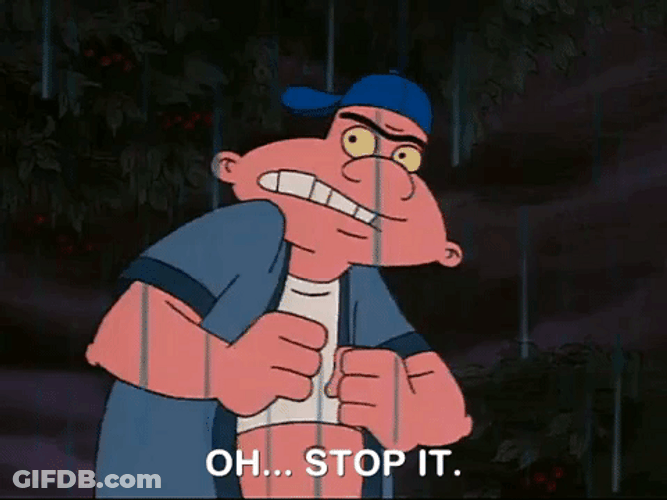 Oh Stop It You Hey Arnold Harold Berman GIF