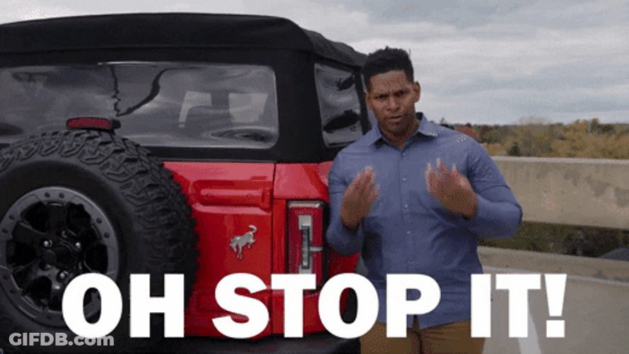 Oh Stop It You Man Leaning To Car GIF