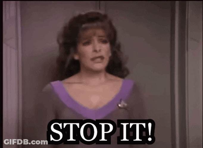 Oh Stop That Girl GIF