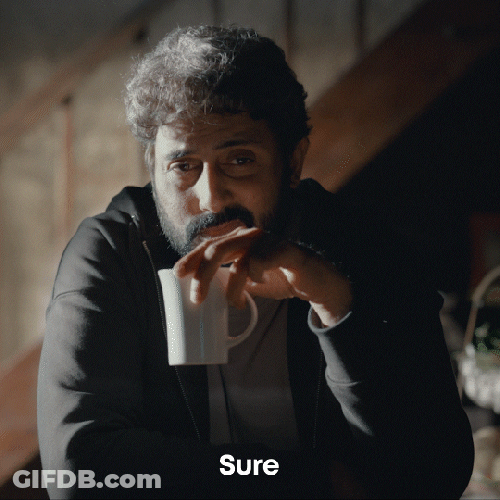 Oh Sure Sips Coffee GIF
