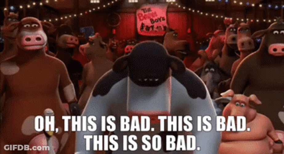 Oh That's Too Damn Bad So Bad GIF