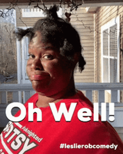 Oh Well Leslie Jones GIF