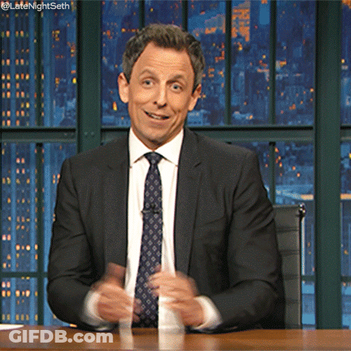 Oh Well Seth Meyers GIF