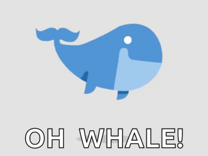 Oh Whale Swim GIF