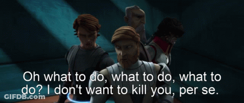 Oh What To Do Cartoon GIF