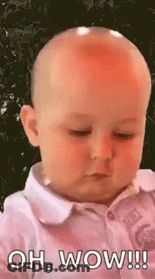Oh Wow Baby GIF