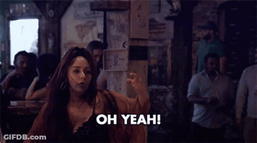 Oh Yeah Ass Kick Girl GIF