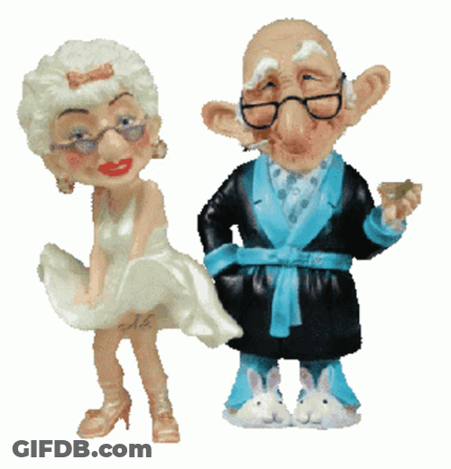 Oh Yeah Shake It Grumpy Old Man GIF