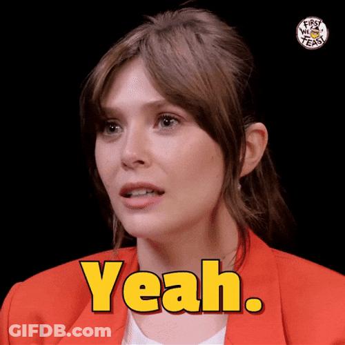 Oh Yeah Sure Girl Nodding GIF
