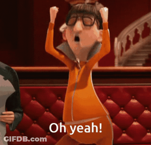 Oh Yeah Villan Vector Dance GIF