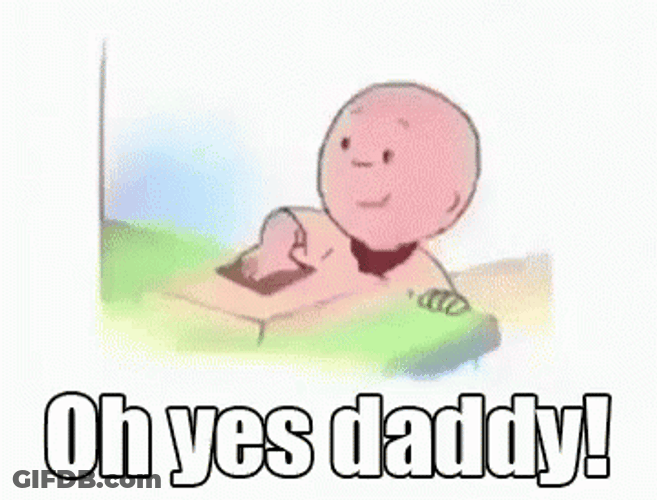 Oh Yes Daddy Caillou GIF