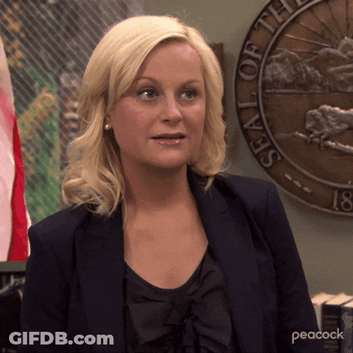 Oh Yes Sure Leslie Knope GIF