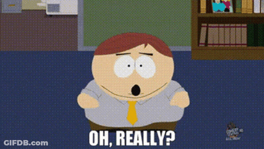 Oh You Dont Say That Really GIF