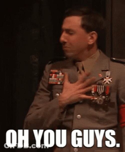 Oh You Guys Shy Touched Brian Rosenthal GIF