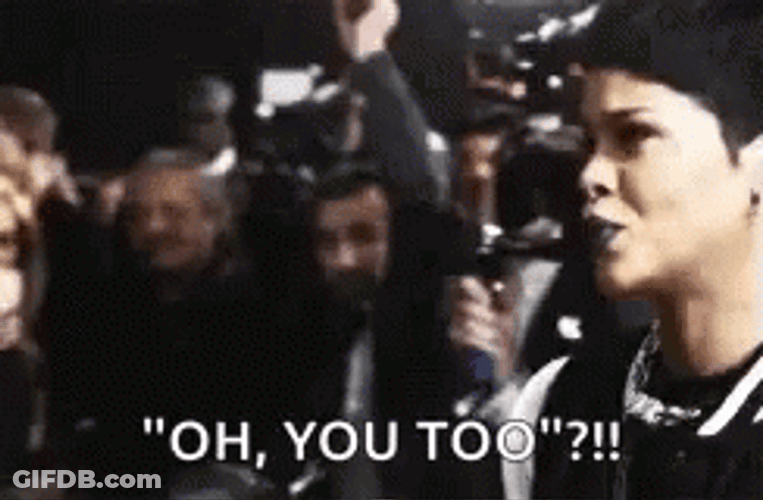 Oh You Too Rihanna Asking Questions GIF