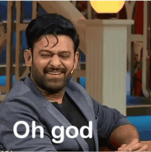 Ohh God Prabhas Laughing GIF