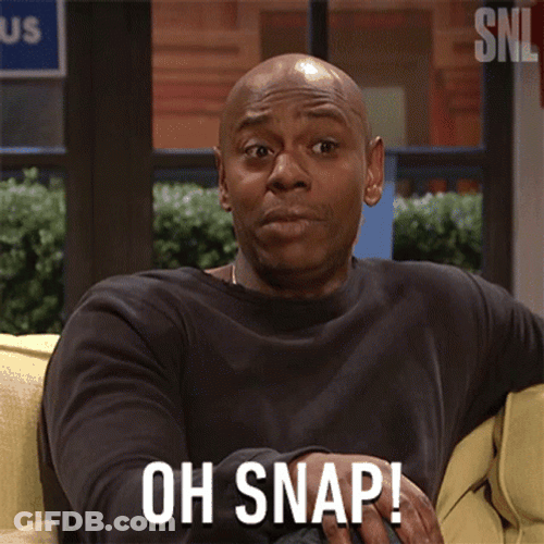 Ohh Snap Dave Chappelle GIF