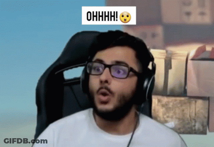 Ohh Surprise Face Ajey Nagar GIF