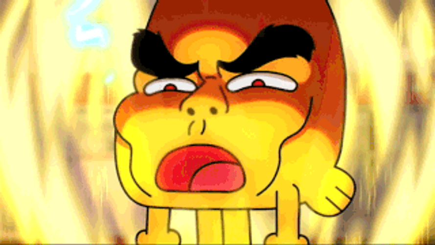 Ohhhh Angry Darwin Watterson GIF